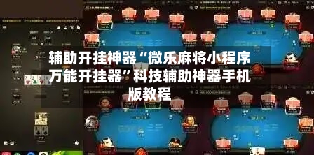 辅助开挂神器“微乐麻将小程序万能开挂器	”科技辅助神器手机版教程-第3张图片