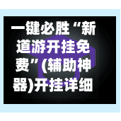 一键必胜“新道游开挂免费”(辅助神器)开挂详细教程-第2张图片