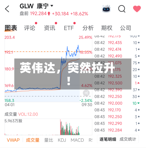 英伟达，突然拉升！-第2张图片