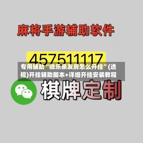 专用辅助“微乐亲友房怎么开挂”(透视)开挂辅助脚本+详细开挂安装教程