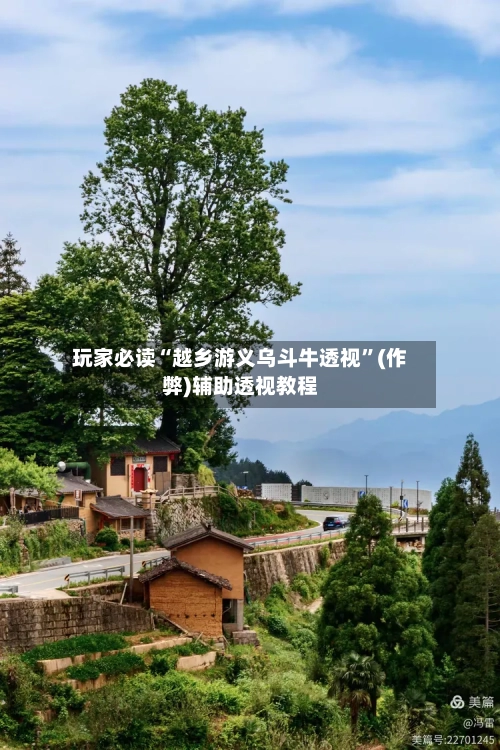 玩家必读“越乡游义乌斗牛透视”(作弊)辅助透视教程-第2张图片