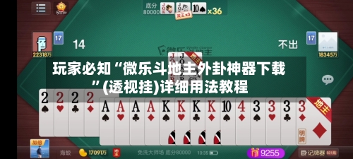 玩家必知“微乐斗地主外卦神器下载	”(透视挂)详细用法教程-第2张图片