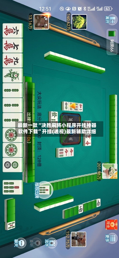 最新一款“决胜麻将小程序开挂神器软件下载”开挂(透视)最新辅助详细
