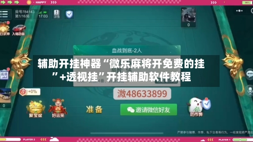 辅助开挂神器“微乐麻将开免费的挂	”+透视挂”开挂辅助软件教程-第2张图片