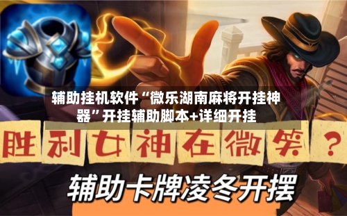 辅助挂机软件“微乐湖南麻将开挂神器”开挂辅助脚本+详细开挂