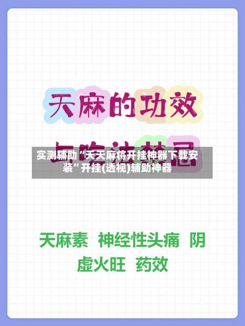 实测辅助“天天麻将开挂神器下载安装”开挂(透视)辅助神器-第2张图片