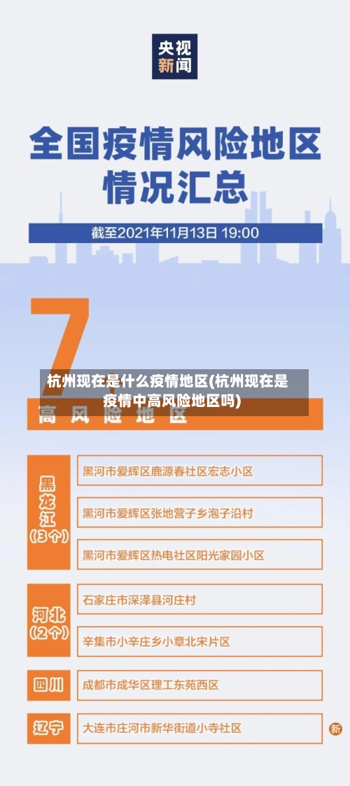 杭州现在是什么疫情地区(杭州现在是疫情中高风险地区吗)