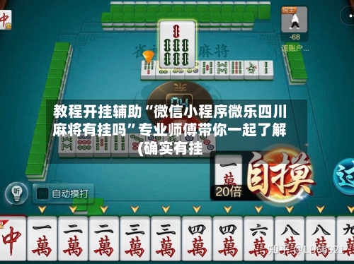 教程开挂辅助“微信小程序微乐四川麻将有挂吗	”专业师傅带你一起了解(确实有挂-第2张图片