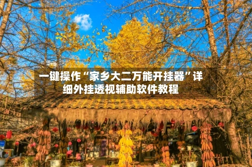 一键操作“家乡大二万能开挂器”详细外挂透视辅助软件教程-第2张图片