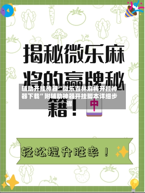 辅助开挂神器“微乐吉林麻将开挂神器下载	”附辅助神器开挂脚本详细步骤-第3张图片