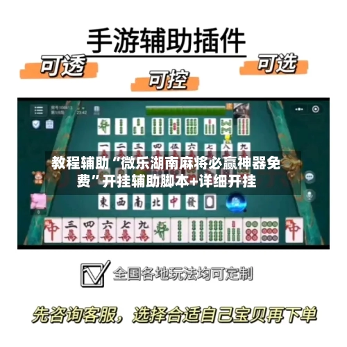 教程辅助“微乐湖南麻将必赢神器免费”开挂辅助脚本+详细开挂