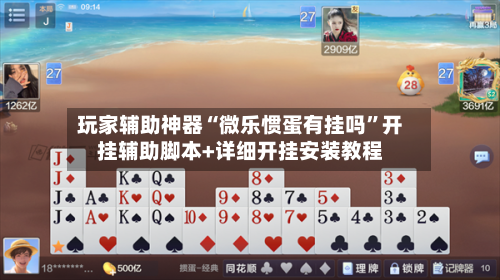 玩家辅助神器“微乐惯蛋有挂吗”开挂辅助脚本+详细开挂安装教程
