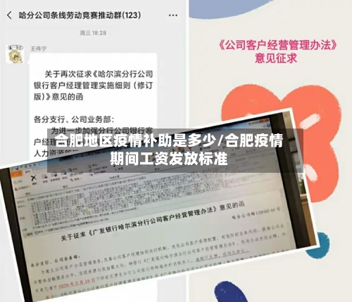 合肥地区疫情补助是多少/合肥疫情期间工资发放标准-第3张图片
