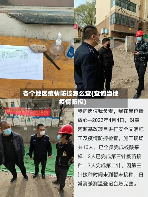 各个地区疫情防控怎么查(查询当地疫情防控)