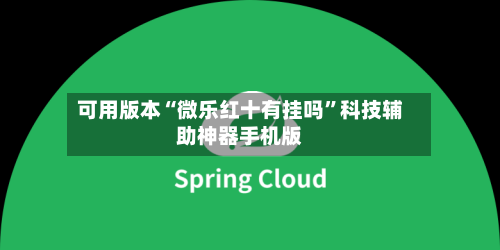 可用版本“微乐红十有挂吗”科技辅助神器手机版