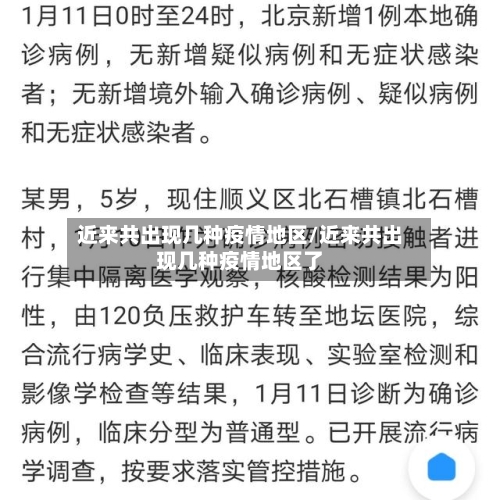 近来共出现几种疫情地区/近来共出现几种疫情地区了-第2张图片
