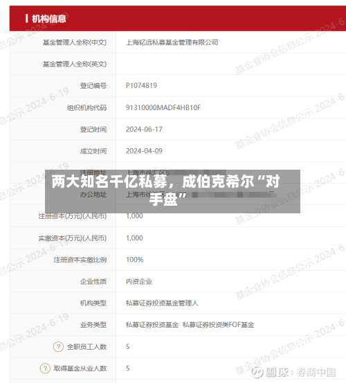 两大知名千亿私募	，成伯克希尔“对手盘	”-第2张图片