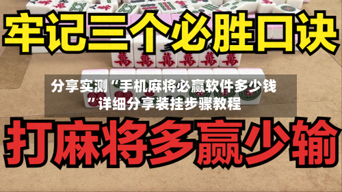 分享实测“手机麻将必赢软件多少钱	”详细分享装挂步骤教程-第2张图片