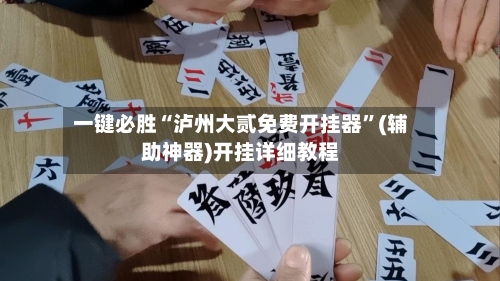 一键必胜“泸州大贰免费开挂器”(辅助神器)开挂详细教程-第3张图片