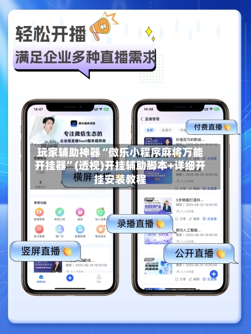 玩家辅助神器“微乐小程序麻将万能开挂器	”(透视)开挂辅助脚本+详细开挂安装教程-第2张图片