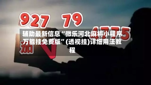 辅助最新信息“微乐河北麻将小程序万能挂免费版”(透视挂)详细用法教程