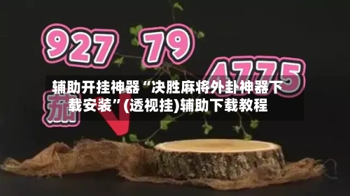 辅助开挂神器“决胜麻将外卦神器下载安装”(透视挂)辅助下载教程-第2张图片