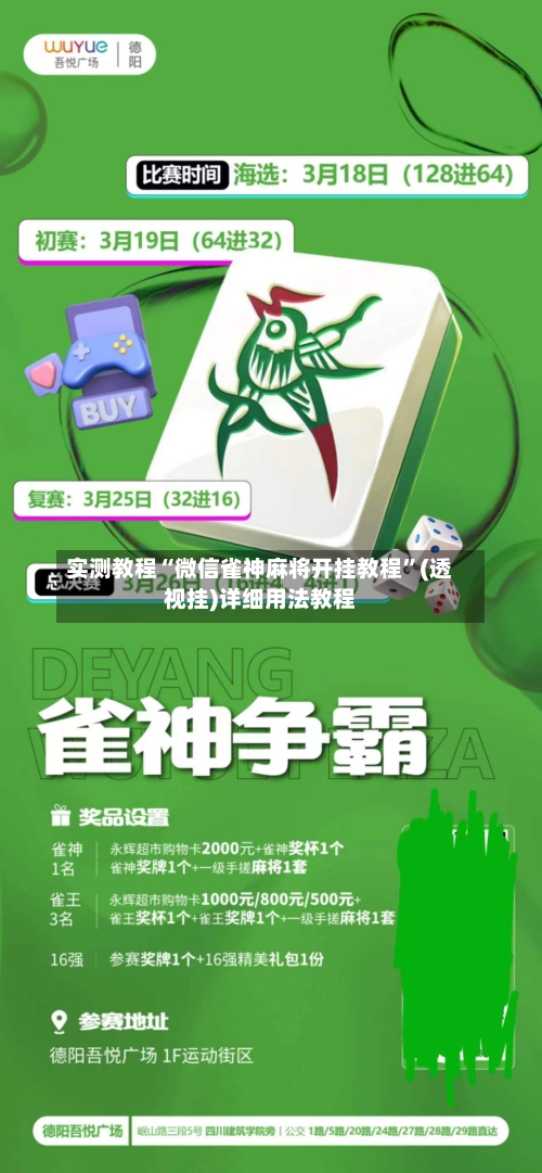 实测教程“微信雀神麻将开挂教程	”(透视挂)详细用法教程-第2张图片