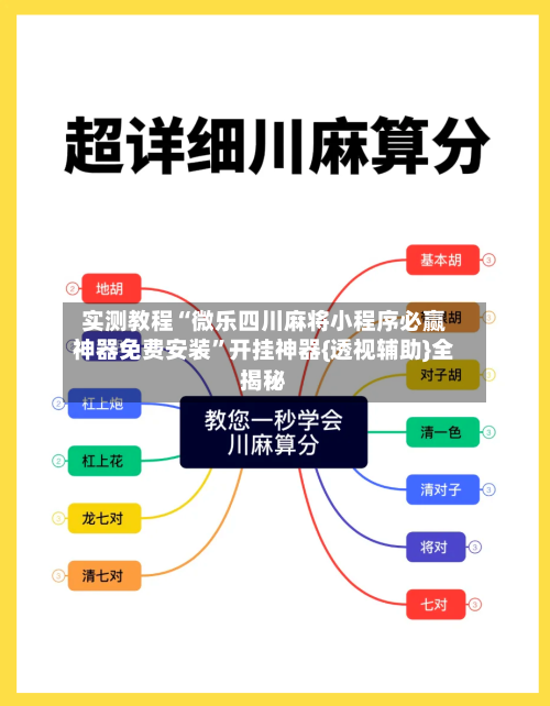 实测教程“微乐四川麻将小程序必赢神器免费安装”开挂神器{透视辅助}全揭秘-第3张图片
