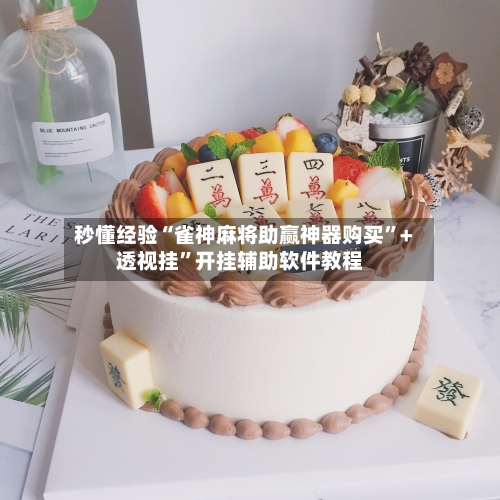 秒懂经验“雀神麻将助赢神器购买”+透视挂	”开挂辅助软件教程-第2张图片