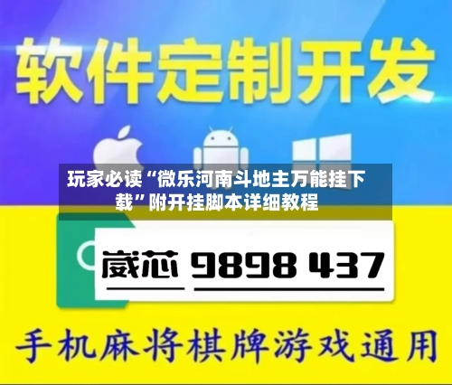 玩家必读“微乐河南斗地主万能挂下载”附开挂脚本详细教程-第2张图片