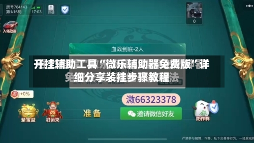 开挂辅助工具“微乐辅助器免费版	”详细分享装挂步骤教程-第2张图片