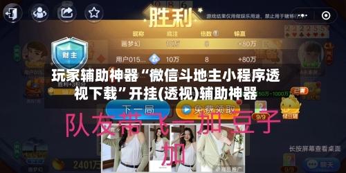 玩家辅助神器“微信斗地主小程序透视下载”开挂(透视)辅助神器-第2张图片