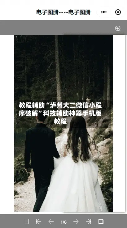 教程辅助“泸州大二微信小程序破解”科技辅助神器手机版教程-第2张图片